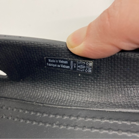 Crocs Kadee Ballet Flats Black Slip On Shoes Size 10 - Picture 6 of 6